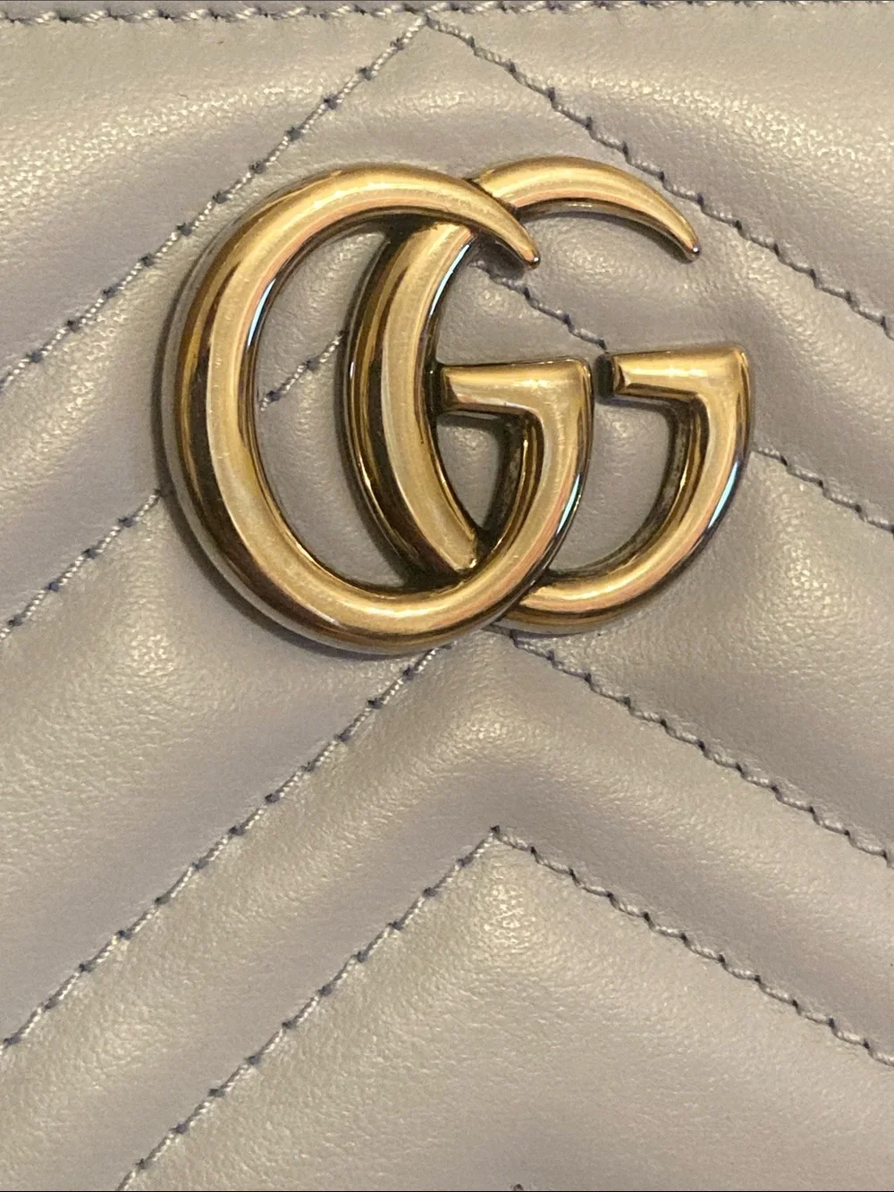 Gucci Calfskin Matelasse GG Marmont Zip Around Wallet Limited Edition w/DB NWOT - Picture 2 of 12